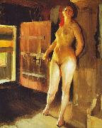 Anders Zorn Girl in the Loft oil on canvas